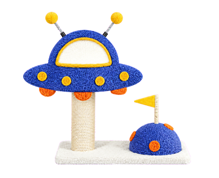 星空さんぽ UFO型キャットタワー|ミニ